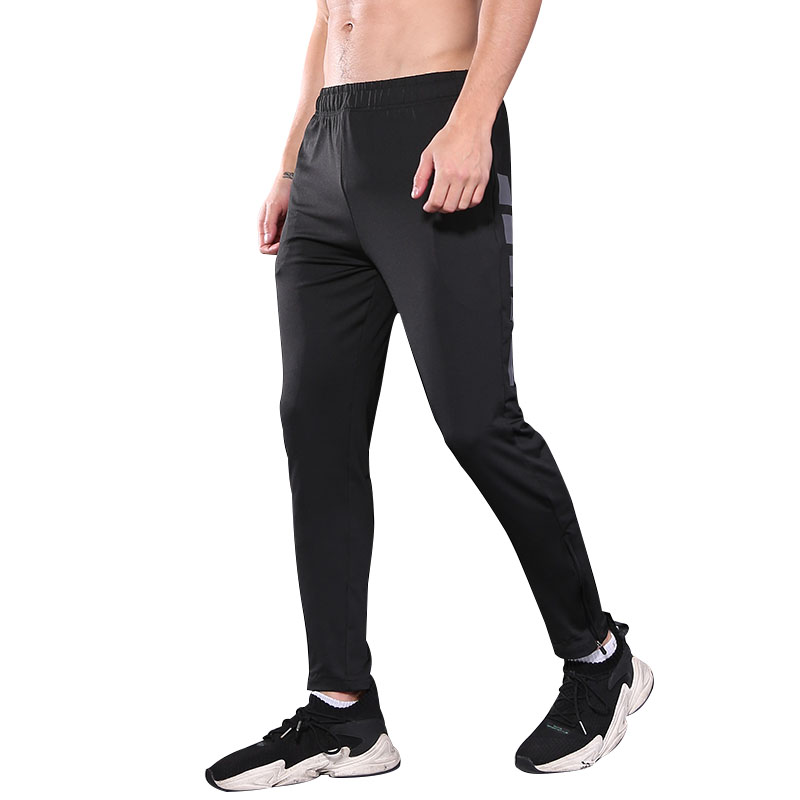 FDMM024-Mens Gym Jogger Pants z kieszonką Zipper